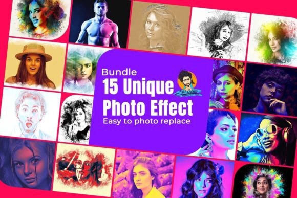 15 Eşsiz Fotoğraf Efekti ve Filtre Paketi